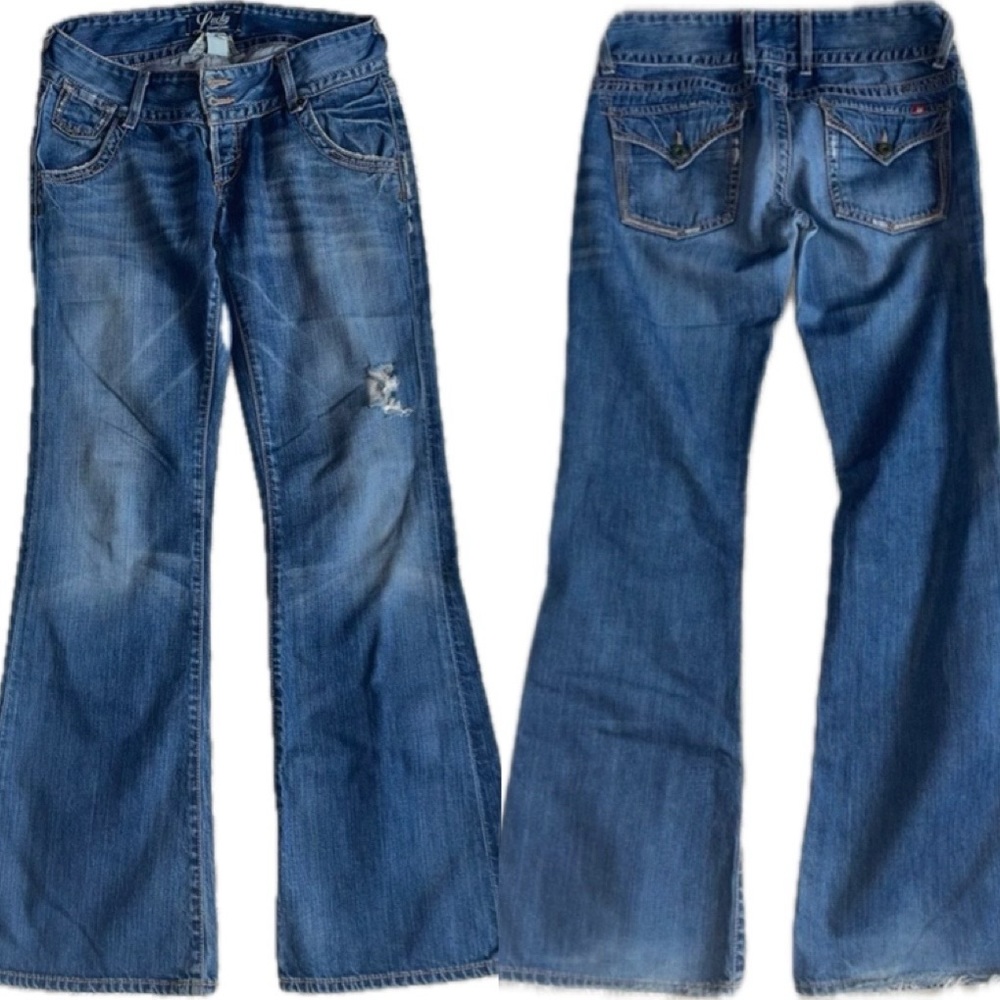 Lucky Brand Kane lil Maggie jeans Sz 4 - Picture 14 of 16